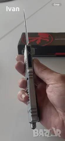 Автоматичен нож Microtech Combat trodon CUSTOM AUTO OTF, снимка 6 - Ножове - 56651452