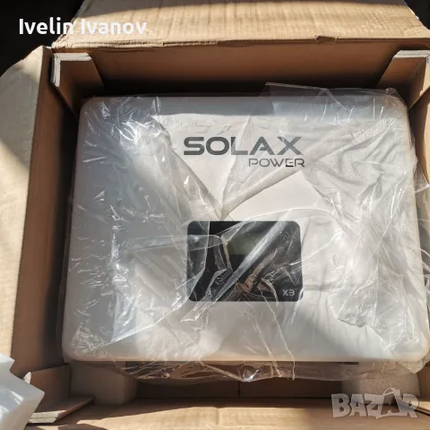 Solax трифазен инвертор 6kw, X3-6.0-T-D, чисто нов с гаранция 5 години