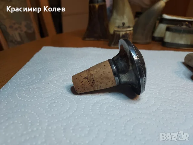 Ретро сребърни 835 тапи за шишета , снимка 4 - Антикварни и старинни предмети - 56628879