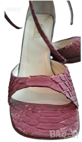 Prada сандали на ток,питон кожа, снимка 4 - Сандали - 56568057