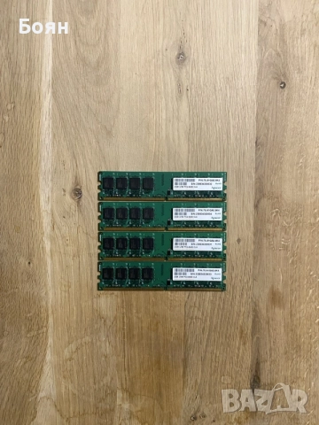 8GB RAM Apacer DDR2 800MHz (4x2GB) PC2-6400 CL5 – Комплект