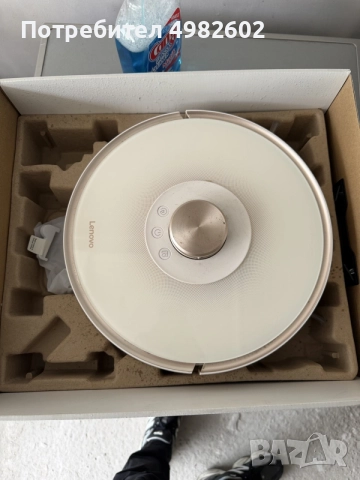 Продавам робот прахосмукачка Lenovo Smart Robot Vacuum Cleaner T1