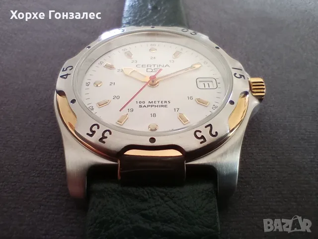 Certina DS, 1990', 38mm, снимка 2 - Дамски - 56721140