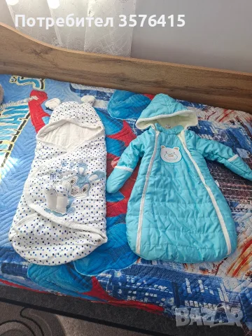  Порт бебе  за новородено15€ и зимен космонавт74 рр15€ яке 5€