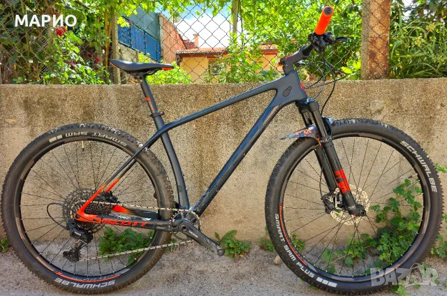 Scott scale Carbon 930 29  цола L размер Fox 32 1x12 Sram на проходни оси Перфектен