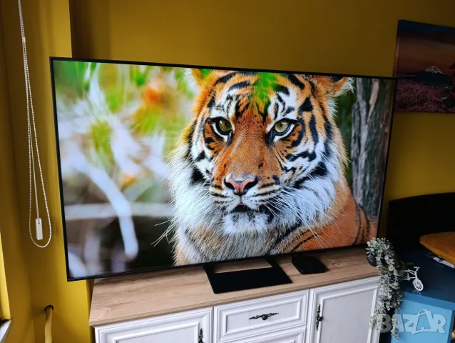 Samsung 65" (163 см) 4K Smart TV UE65AU9072 – HDR10+, AirSlim – продажба или бартер за 55"