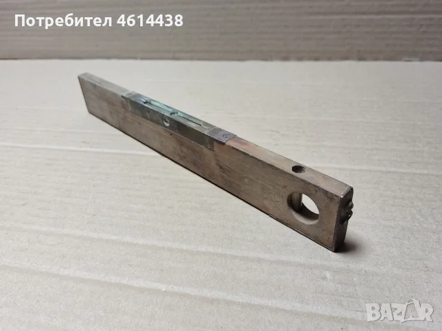 Стар Дървен Нивелир с Месингов Обков. / НОМЕР 22.