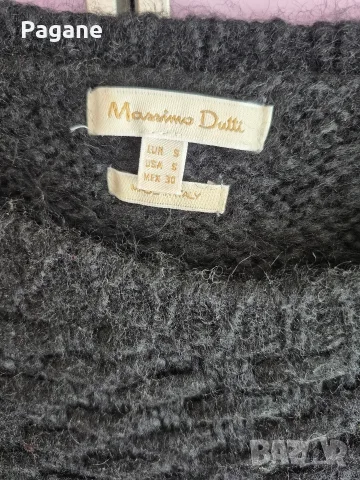 Massimo Dutti плетена блузка къс ръкав S, снимка 4 - Блузи с дълъг ръкав и пуловери - 56701047