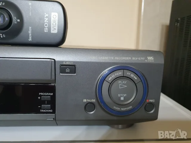 SONY-SLV-E 717VC, снимка 2 - Плейъри, домашно кино, прожектори - 56637333