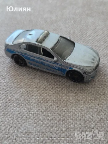 ​Колекционерска мащабна играчка Matchbox – BMW M5 Police (Полиция)