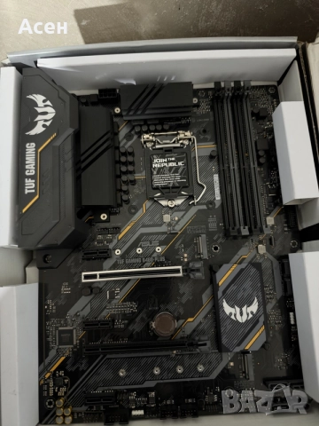 ASUS TUF GAMING B460-PLUS Сокет: Intel LGA1200 , снимка 4 - Части за лаптопи - 39332539
