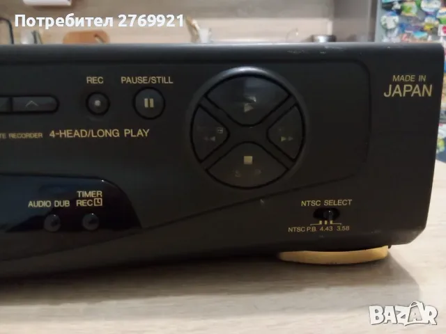 Видео рекордер Panasonic с 4 head , снимка 4 - Плейъри, домашно кино, прожектори - 56628456