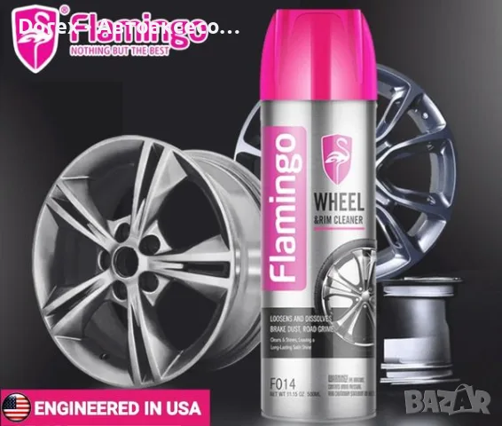 Спрей за почистване на джанти Flamingo F014 500 мл.