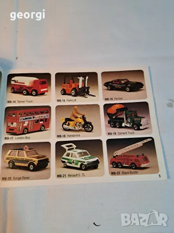 ретро каталога Matchbox  1983       36/2, снимка 7 - Колекции - 56553861
