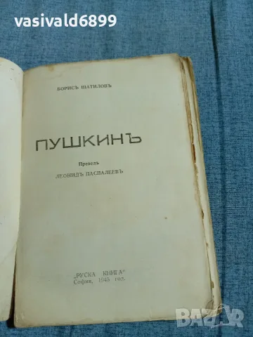 Борис Шатилов - Живота на Пушкин , снимка 4 - Други - 56585809