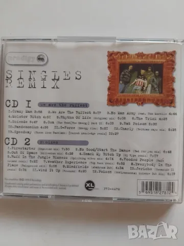 Prodigy - Singles remix - комплект от два матрични диска CD1 + CD2, снимка 2 - CD дискове - 56648761