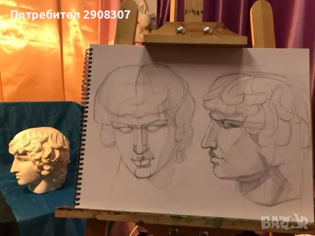 Уроци по Рисуване за Кандидатстуденти-Студенти и Ученици-Подготовка за Изпити