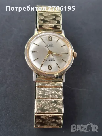 Винтидж автоматичен часовник Eufa Automatic (Incabloc), снимка 3 - Мъжки - 56644266