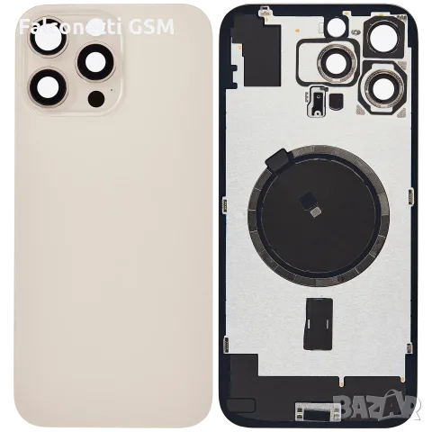 Заден капак за iPhone 16 Pro Max – Оборудван AAA+ – Пустинен титан