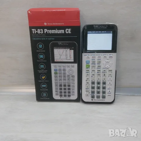 Графичен калкулатор Texas Instruments TI-83 Premium CE Edition Python (Цветен дисплей)