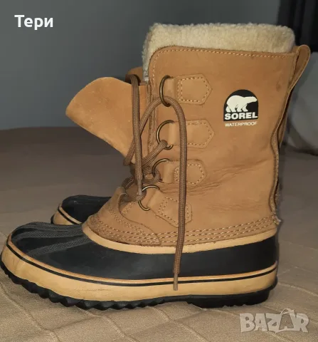 Sorel Waterproof апрески номер 38 2/3, снимка 3 - Дамски ботуши - 56719499