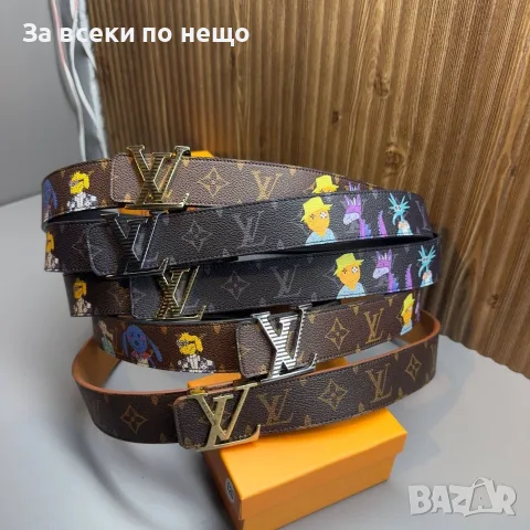 Celine🔝Prada🔝Gucci🔝Louis Vuitton🔝Hermes🔝Cartier Колан Код E316, снимка 12 - Колани - 56585541