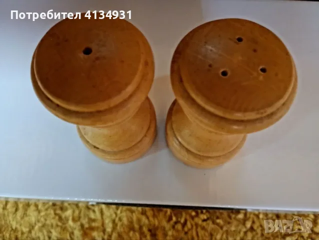 Комплект солница и пиперница. , снимка 2 - Аксесоари за кухня - 56748038