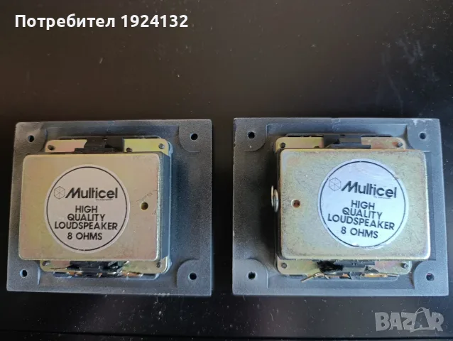 Multicel лентови високочестотни говорители, снимка 2 - Тонколони - 56718070