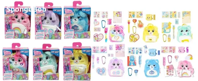 Мини Раничка Real Littles Care Bears - мече с 6 изненади - различни модели