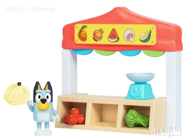 BLUEY Фермерски пазар с фигурка Блуи