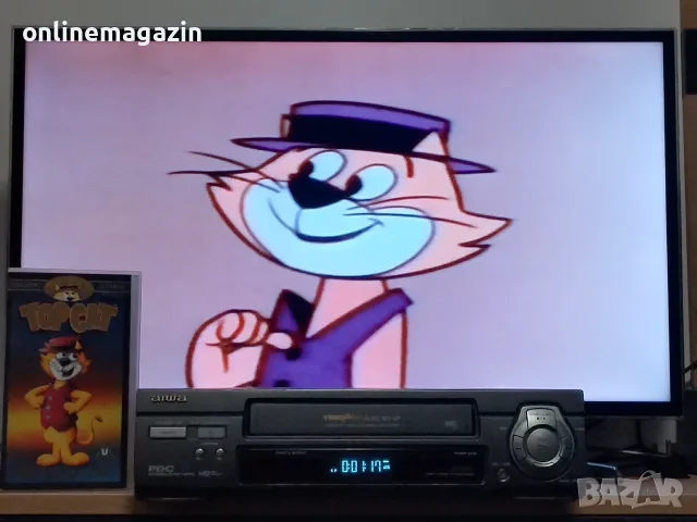 Рядка видеокасета TOP CAT 1961 VHS, снимка 9 - Анимации - 56709168