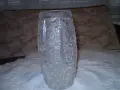 Масивна ретро кристална ваза , снимка 1