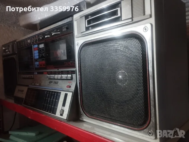 Шарп GF 780 в идеално състояние , снимка 2 - Радиокасетофони, транзистори - 56647005