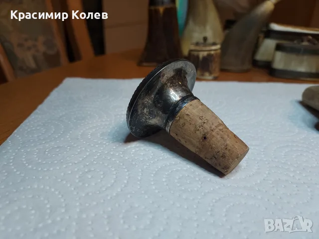 Ретро сребърни 835 тапи за шишета , снимка 7 - Антикварни и старинни предмети - 56628879