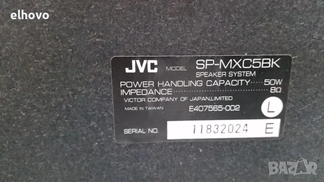 Аудио система JVC CA-MXS4BK, снимка 10 - Аудиосистеми - 56733310