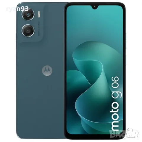 MOTOROLA MOTO G06 4GB + 12GB СИН - ЧИСТО НОВ