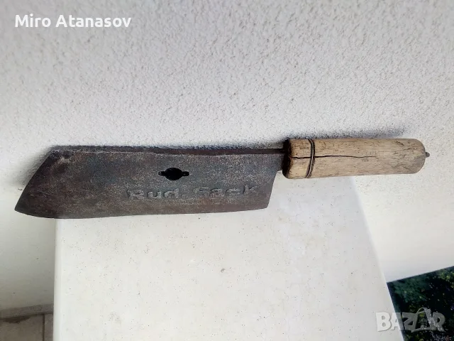 Стар немски сатър RUD.SACK, снимка 7 - Антикварни и старинни предмети - 56648324