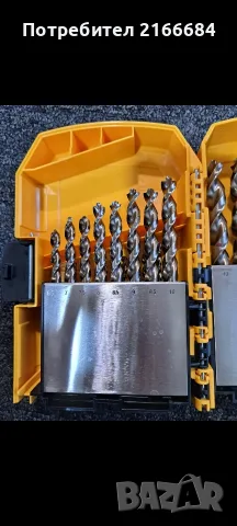Комплект свредла DeWALT , снимка 5 - Винтоверти - 56556379