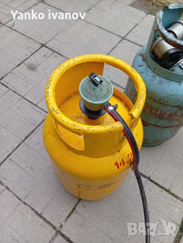 Газови бутилки с винтил, снимка 3 - Котлони - 56725006
