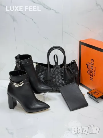 Hermes ✨Дамски Боти , снимка 5 - Дамски боти - 56663523