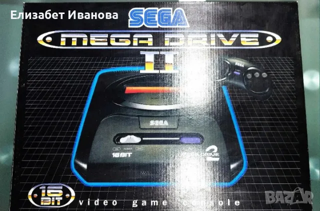 Стара ретро телевизионна игра Sega Mega Drive 2 Чисто нова 