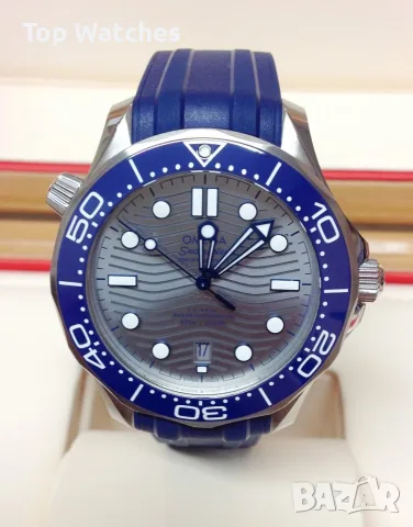 Omega Seamaster Diver 300M 42mm Steel Grey Wave Dial Ceramic Automatic