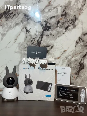 ieGeek Baby 1T 2K смарт бебефон с камера и родителски екран