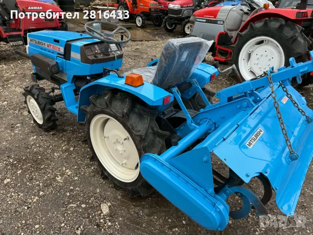 Трактор MITSUBISHI MT1601 4x4, снимка 4 - Селскостопанска техника - 56745955