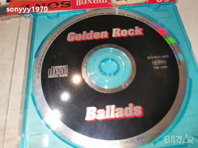 GOLDEN ROCK BALLADS CD 2610261845H2E8R, снимка 3 - CD дискове - 56660805