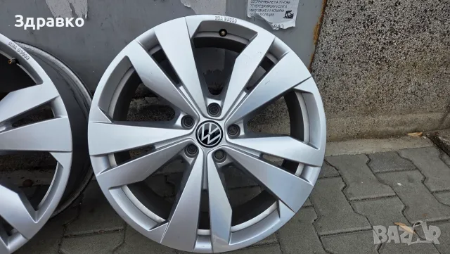 19 VW Джанти 5х112, снимка 3 - Гуми и джанти - 56625202