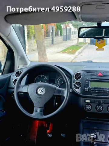 Продавам VW Golf Plus 1.9 TDI – 105 к.c, снимка 5 - Автомобили и джипове - 56569040