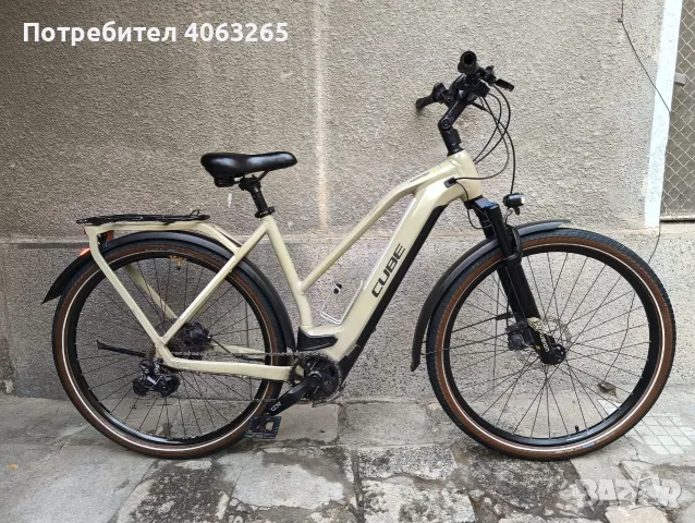 Cube Електрически алуминиев велосипед 28 цола, снимка 4 - Велосипеди - 56648859