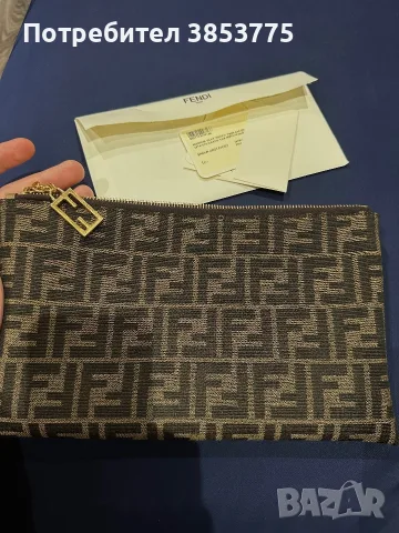 Клъч Fendi Baguette , снимка 10 - Чанти - 56561086