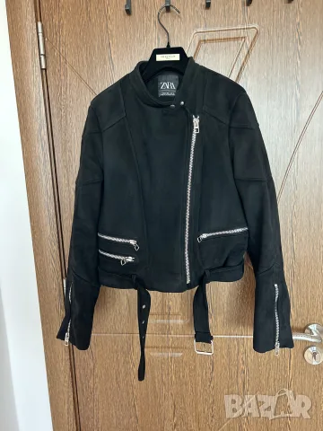 велурено яке Zara 
